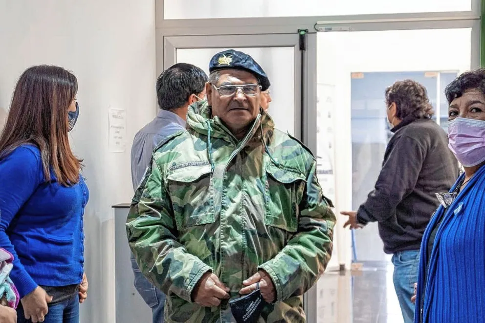 Oscar Poltronieri, el veterano condecorado por su valor en combate en Malvinas