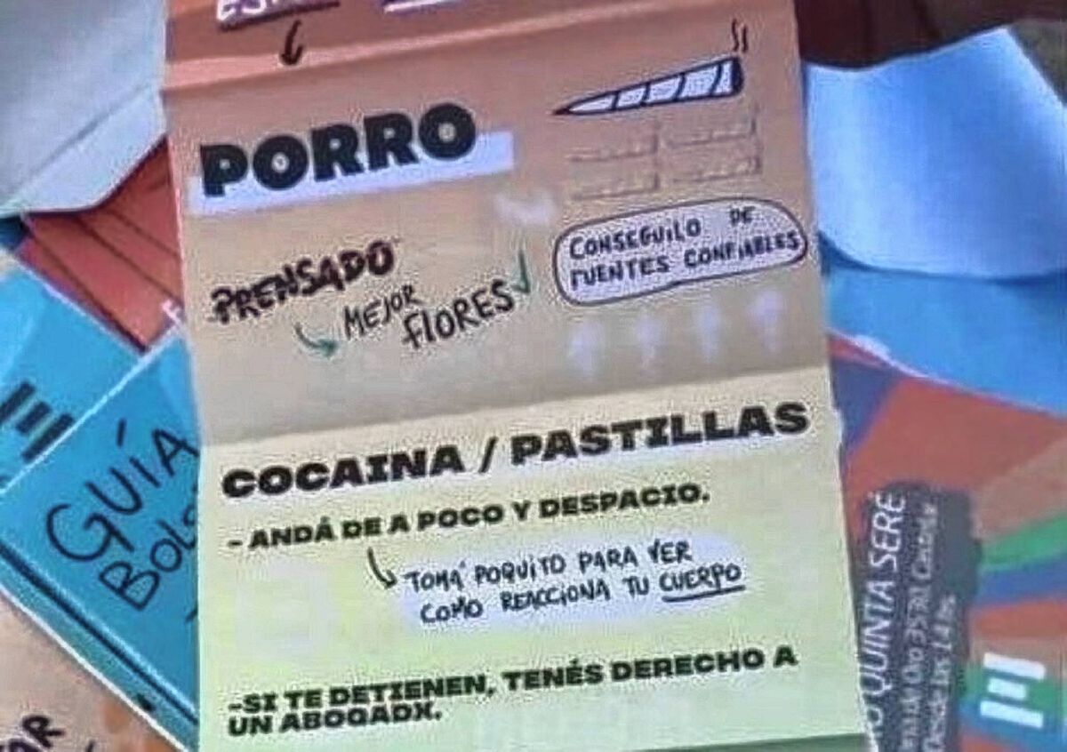 “Tomá poquita cocaína”: fuerte polémica por los “consejos” de la Municipalidad de Morón para las drogas