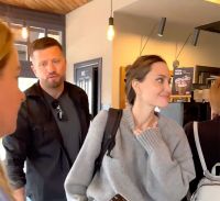 Sorpresa en Ucrania: Angelina Jolie llegó a Lviv en medio de la guerra