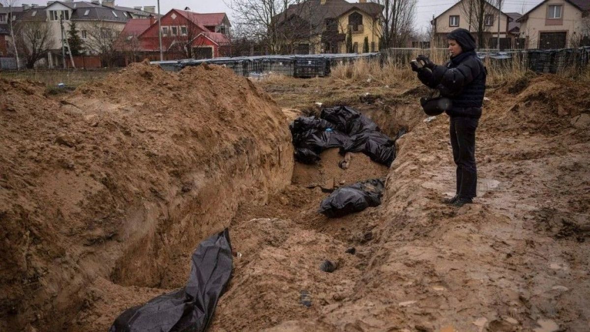 Más de 1.200 cuerpos de civiles presuntamente asesinados por tropas rusas ya fueron hallados en la región de Kiev