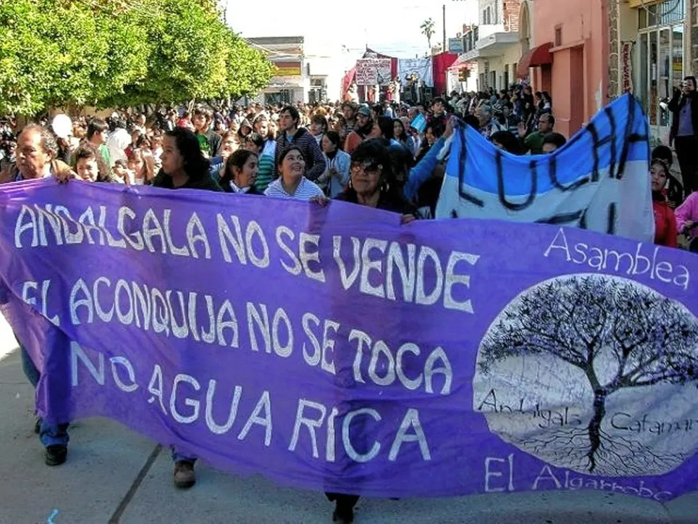 El Chubut antiminero vuelve a movilizarse en apoyo a “los reprimidos en Catamarca”