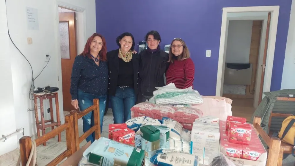 Violencia de género: Provincia entregó equipamiento y alimentos a organización social